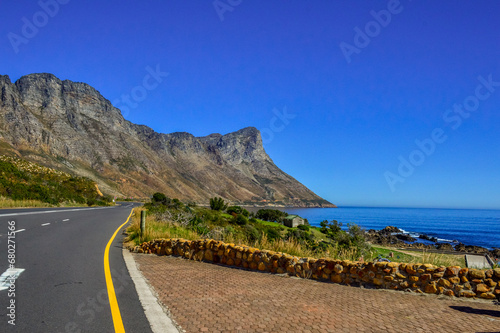Cape town garden route Robberg scenic route 44 road trip along Atlantic ocean photo