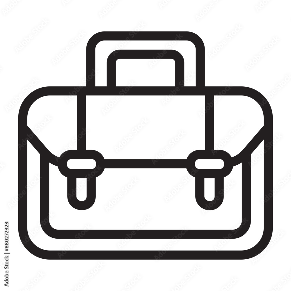 briefcase line icon briefcase line icon