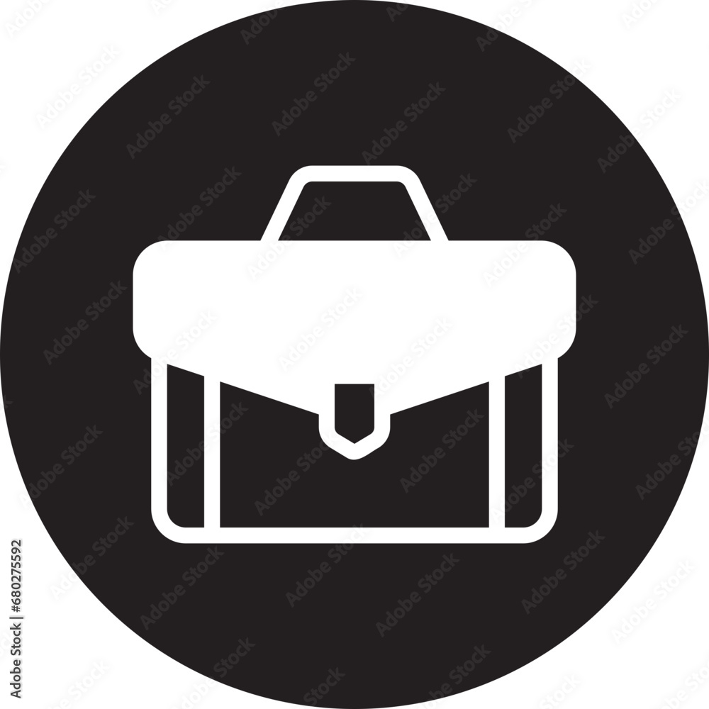briefcase glyph icon briefcase glyph icon