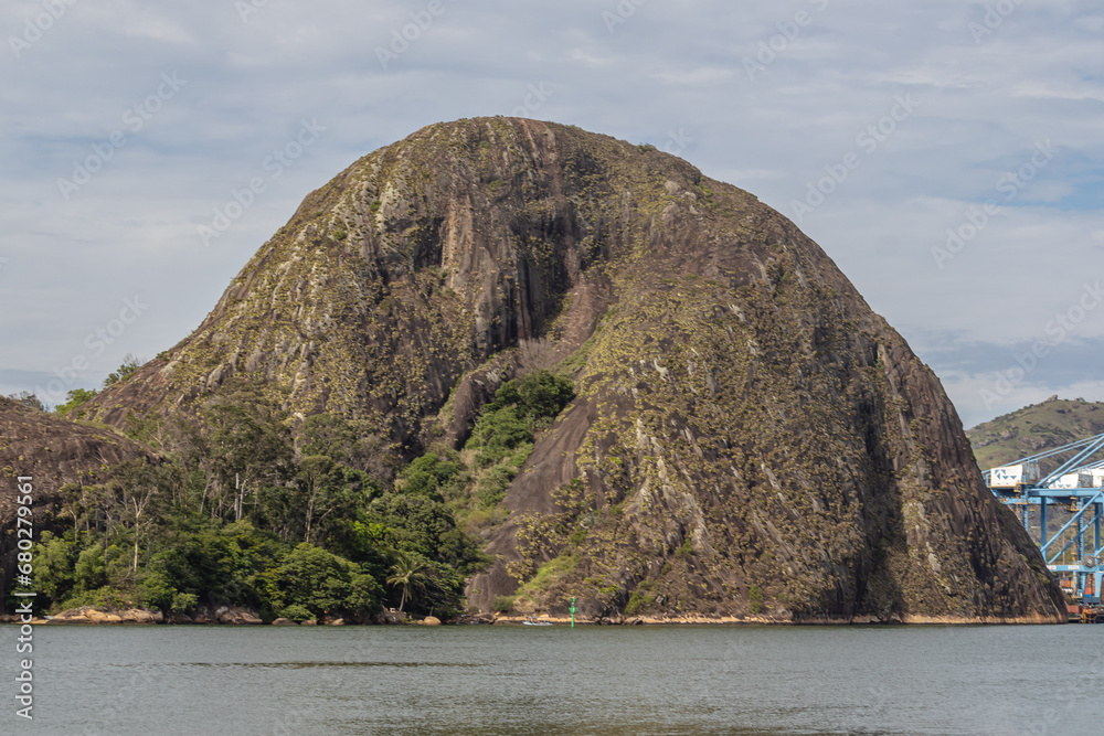 Fototapeta premium paisagem natural na cidade de Vitória, Estado do Espirito Santo, Brasil