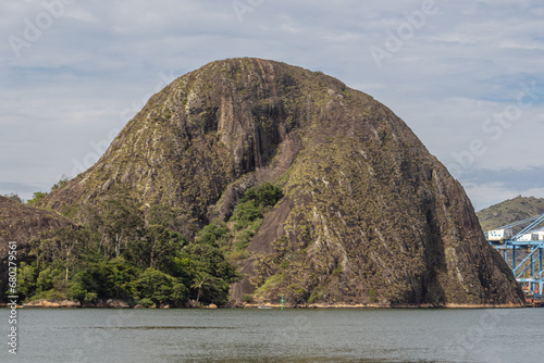 paisagem natural na cidade de Vitória, Estado do Espirito Santo, Brasil photo