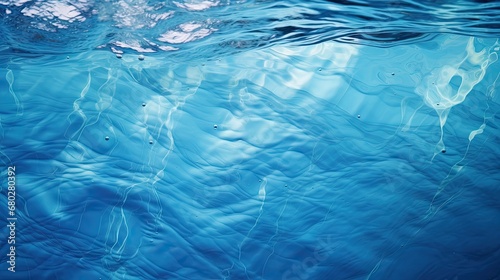  a close up of the water surface of a body of water with ripples on the surface of the water.