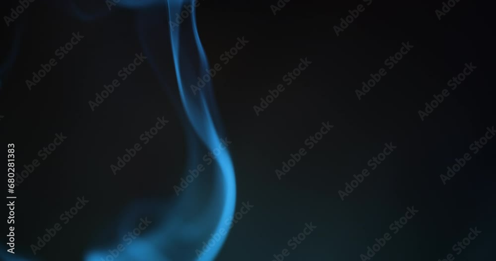 Wisps of smoke on a black background Wisps of smoke on a black background