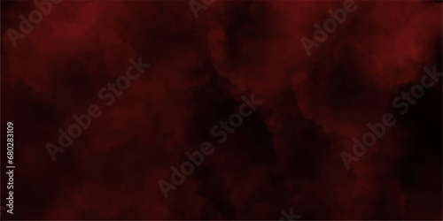 Abstract marron watercolor background texture. red powder explosion on dark background. Abstract red powder splatted background, Freeze motion of color powder exploding/throwing color photo