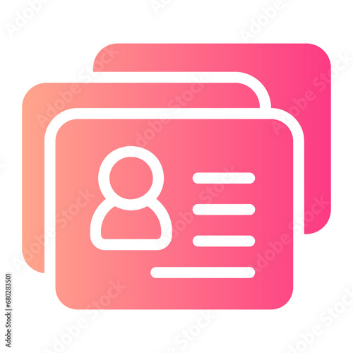 ballot gradient icon