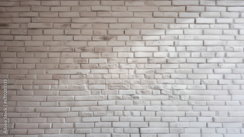 Beautiful white brick wall with great texture - created with generative AI Beautiful white brick wall with great texture - created with generative AI
