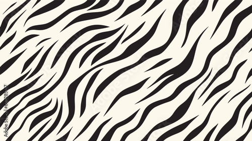 Vector Zebra Animal Print: Perfect Backgrounds for Wild Presentations and Animal-Themed Designs