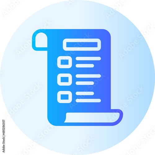 query gradient icon