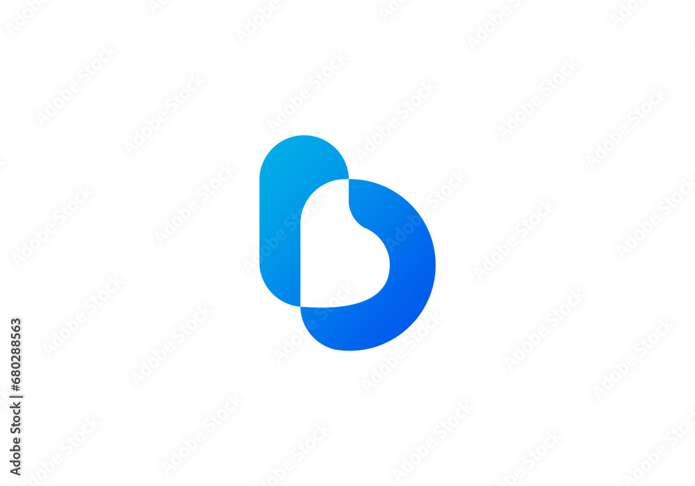 Letter B logo icon design template elements Letter B logo icon design template elements