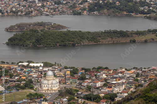 vista panorâmica da cidade de Vitória, Estado do Espirito Santo, Brasil