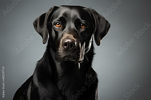 black labrador dog © Devian Art
