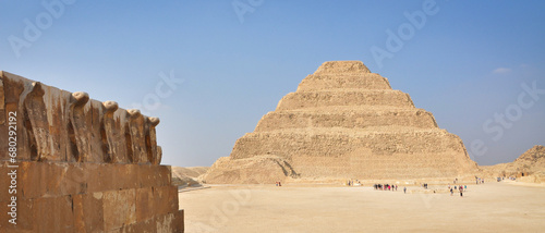 Step-Piramid of Djoser in Egypt