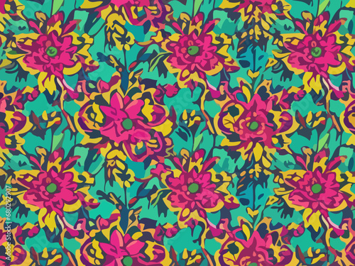 "Vibrant abstract colorful pattern background, captivating illustration design."