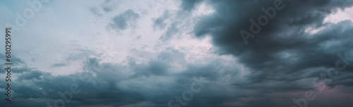 Wallpaper Mural Cloudscape panorama with dramatic light Torontodigital.ca