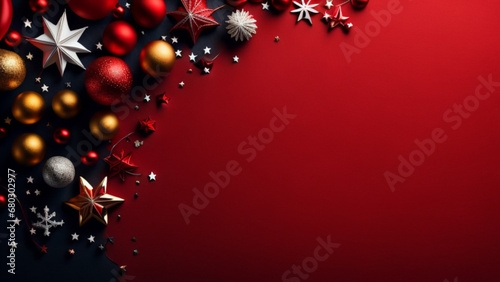 red christmas background