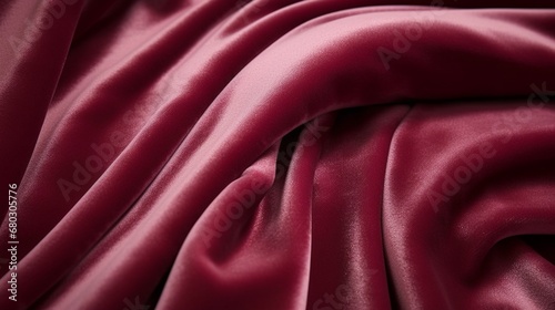 Velvet Elegance: A sumptuous close-up of rich velvet fabric, capturing its luxurious and tactile qualities.