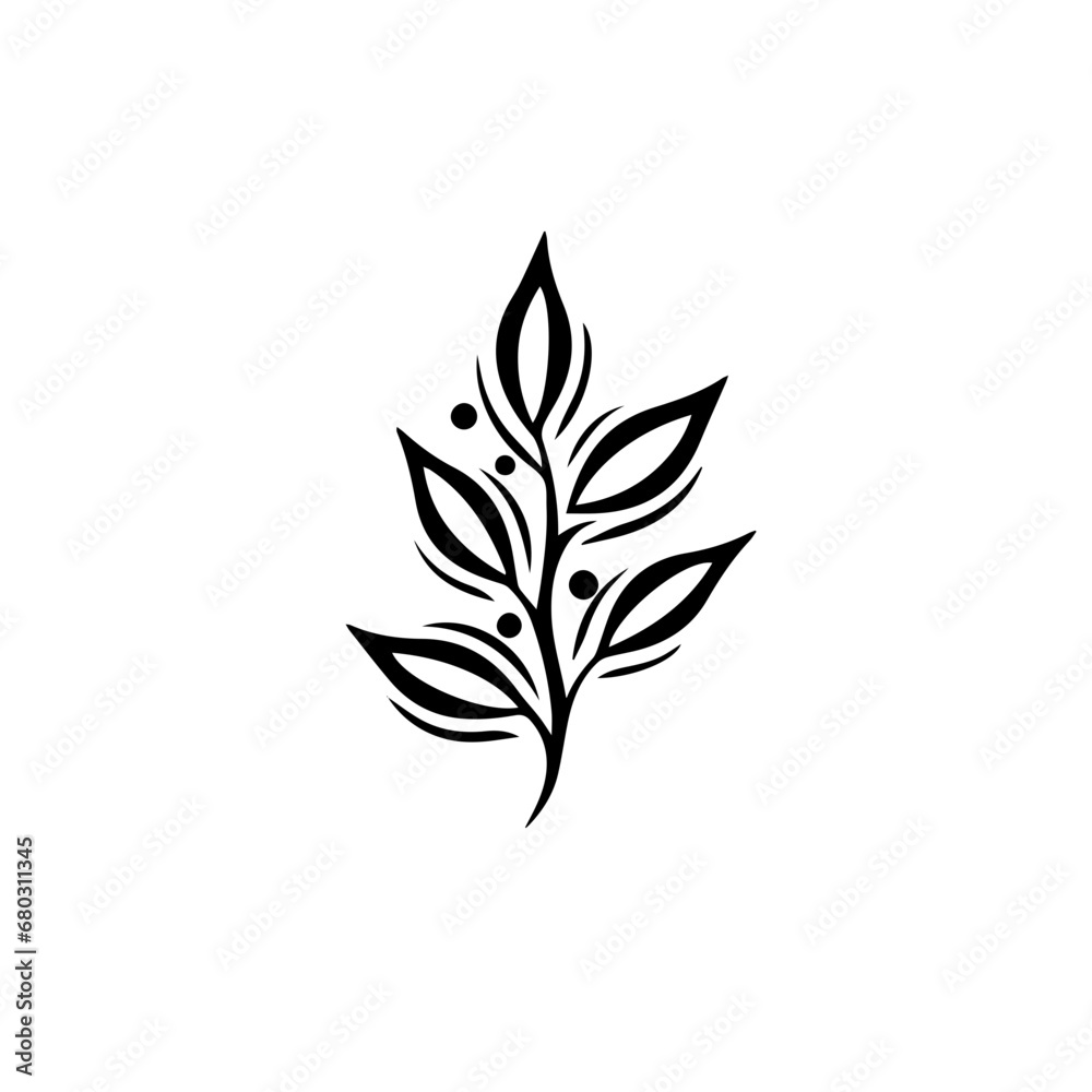 Boho Chic Flower Vector Illustration Boho Chic Flower Vector Illustration