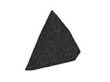A Black Triangle With White Lines - tiny house logo