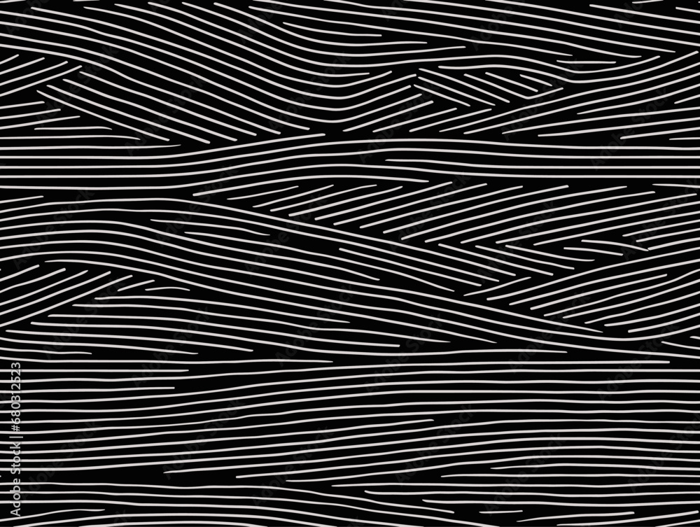 A Black And White Pattern - woodblock print pattern simple minimalist rough