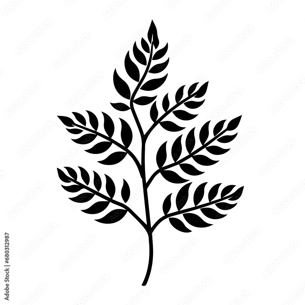 Autumnal Fall Leaf Vector Illustration Autumnal Fall Leaf Vector Illustration