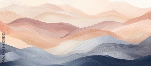 The abstract pattern background of the summer landscape creates a mesmerizing texture reminiscent of the natural elements found in mountains, deserts, and rocky terrain, perfect for hiking and