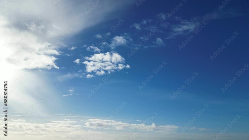 Clouds and Sky over Northeast Luton Town of England UK Clouds and Sky over Northeast Luton Town of England UK