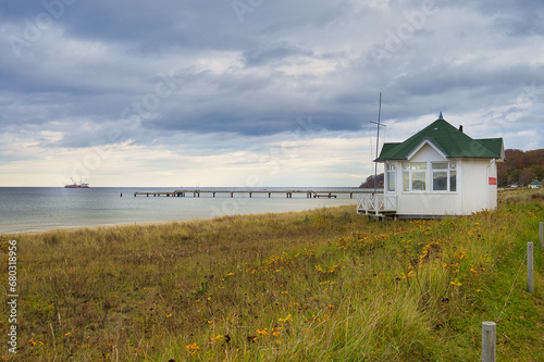 Strand auf der Insel Rügen, Mecklenburg Vorpommern, Deutschland