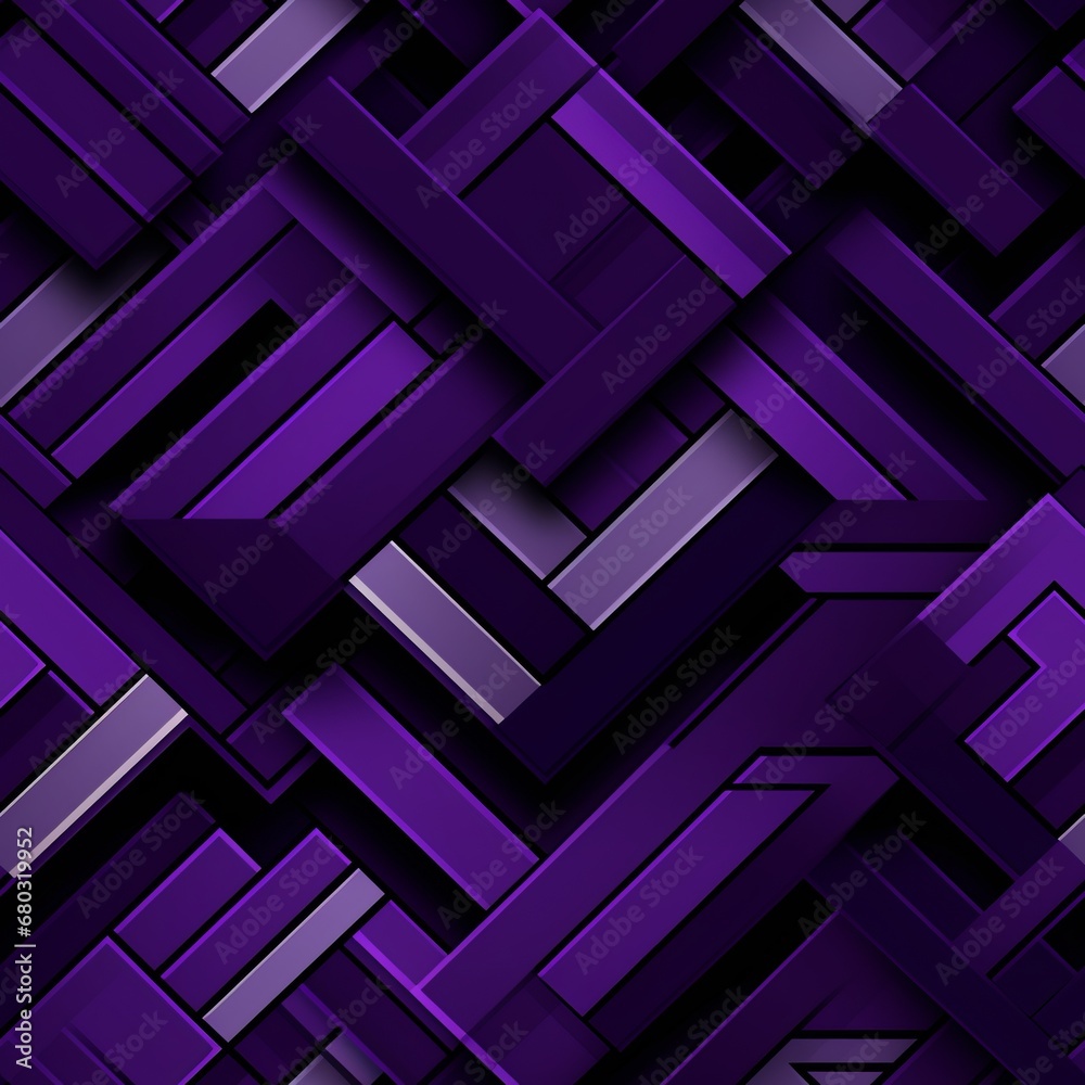 Elegant abstract purple geometric seamless pattern with vibrant colors and intricate design elements Elegant abstract purple geometric seamless pattern with vibrant colors and intricate design elements