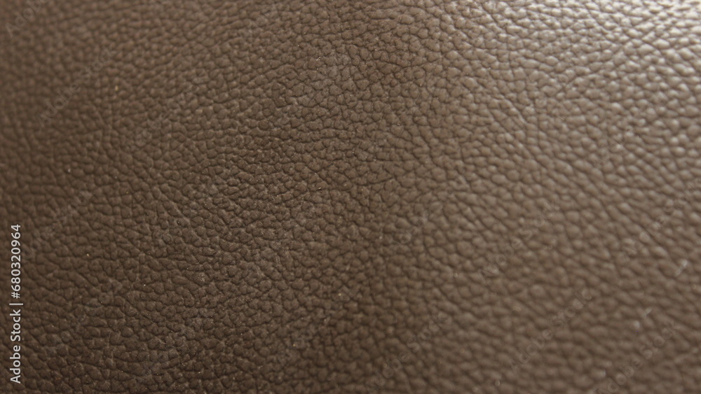 Dark Brown Faux Leather Surface