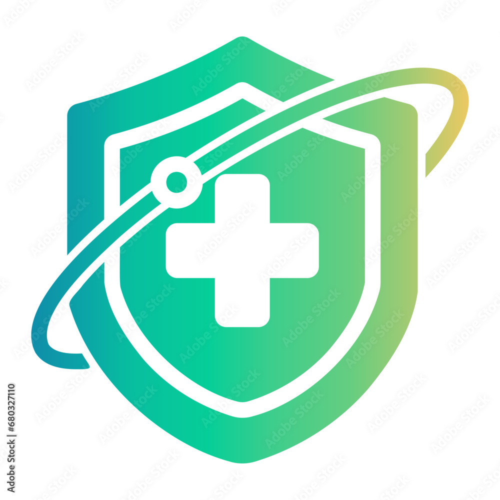 Fototapeta premium health insurance icon