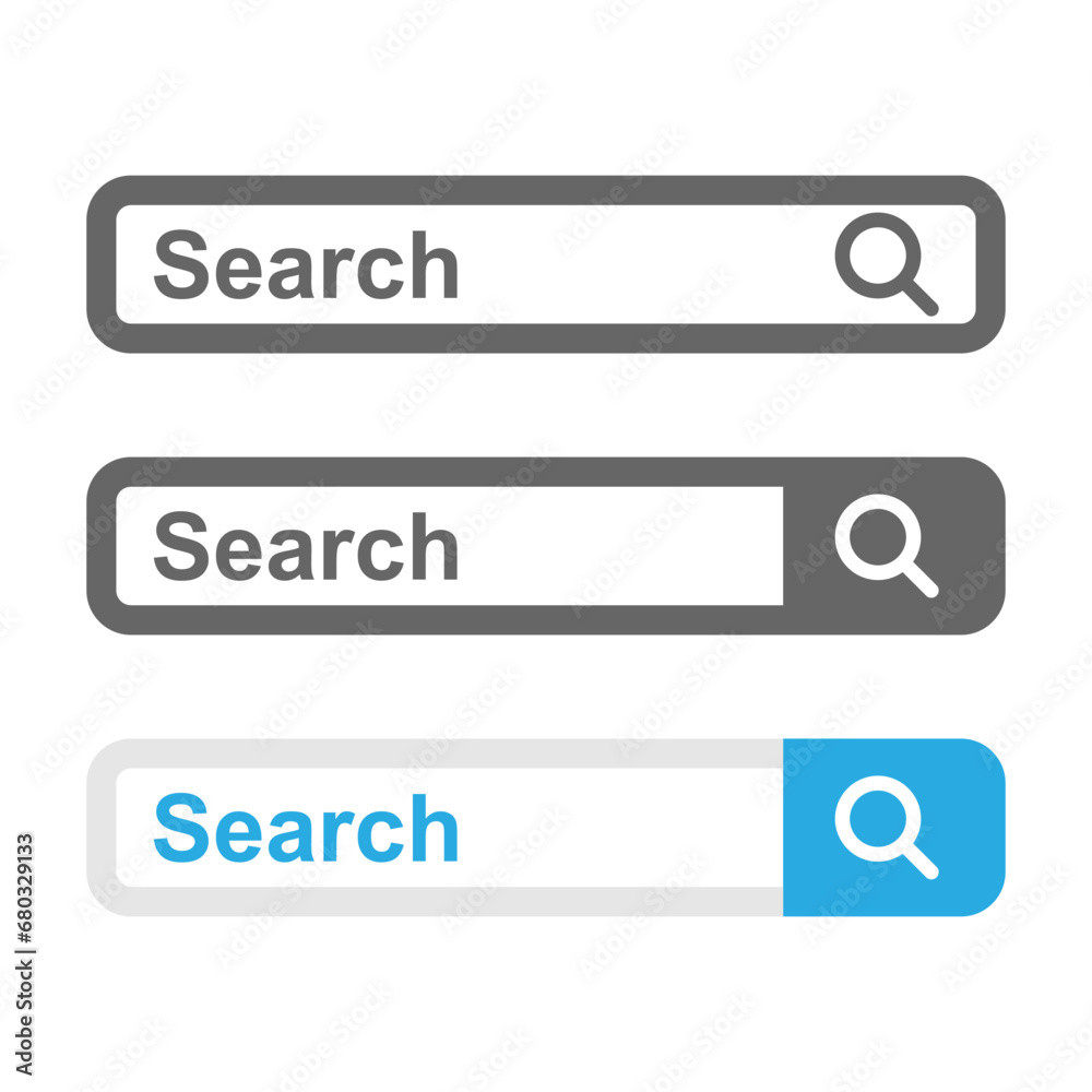 search bar. web page. internet. browser icon . stock vector search bar. web page. internet. browser icon . stock vector