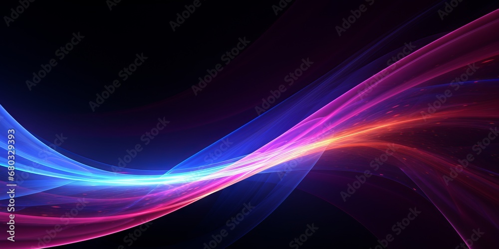 Energetic cosmic dance with vibrant streaks, Generative AI Energetic cosmic dance with vibrant streaks, Generative AI