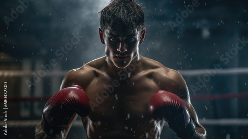person who trains boxing generative ai © Francheska