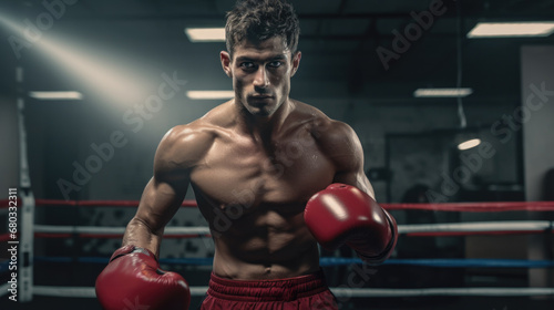 person who trains boxing generative ai © Francheska