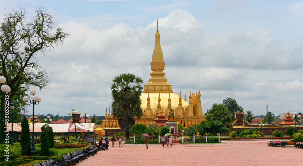 Pha That Luang in Vientiane Pha That Luang in Vientiane