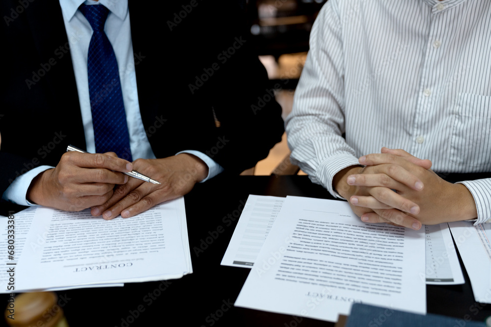 Lawyers are advising clients on litigation matters Lawyers are advising clients on litigation matters