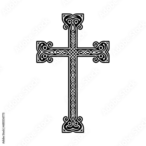 Cross Symbol Vector Illustration