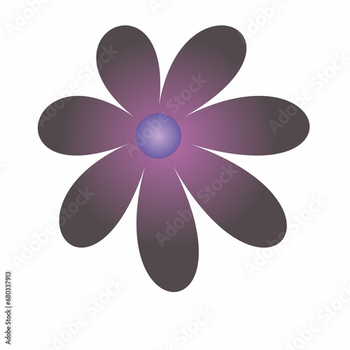 abstract flower illustration