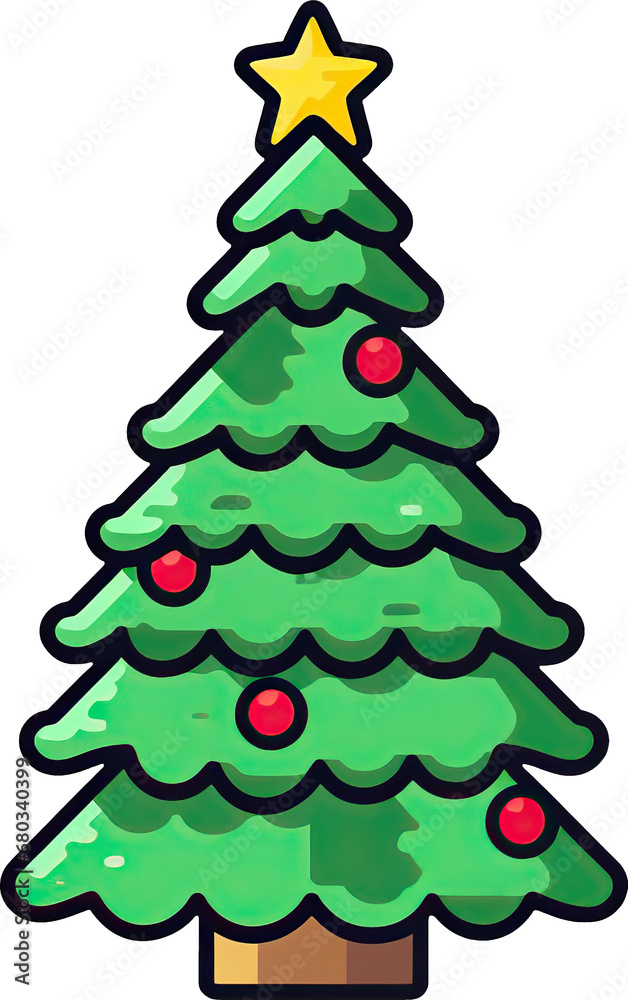 Fototapeta premium christmas tree