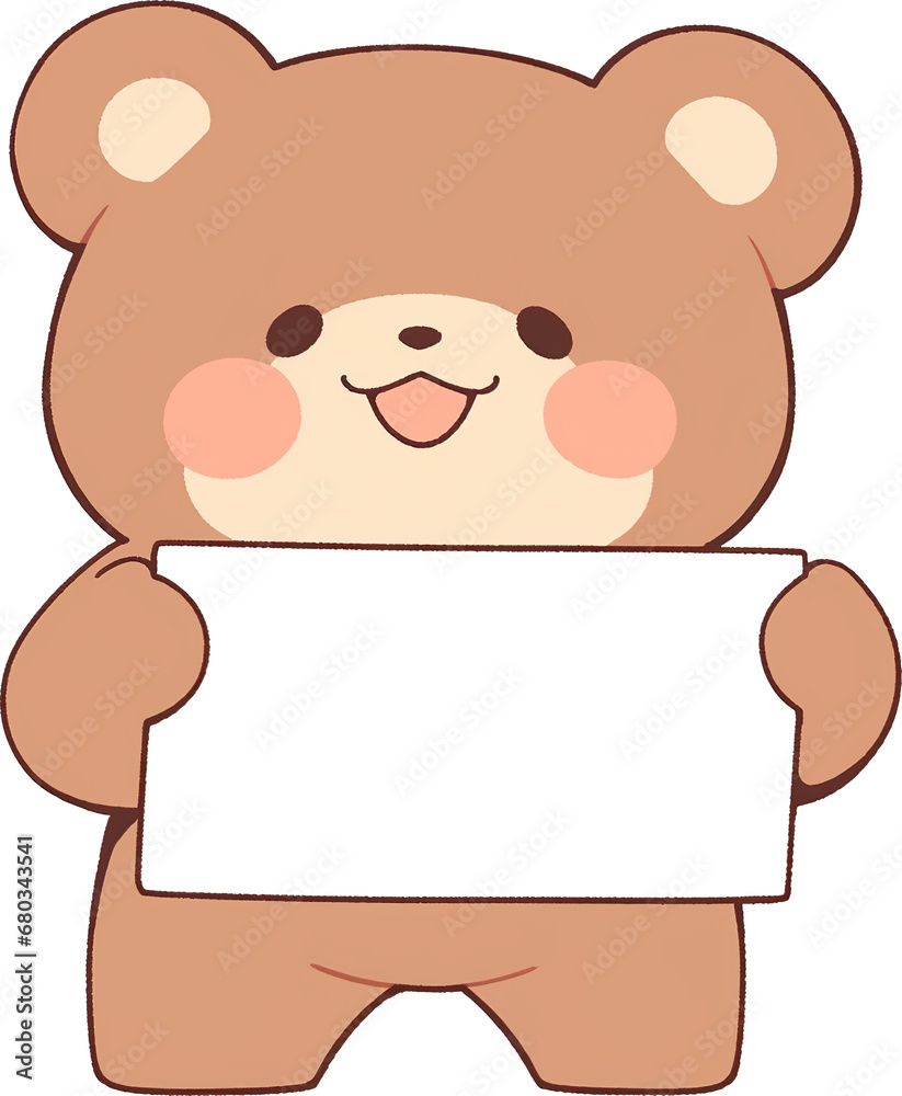 Obraz premium bear sign