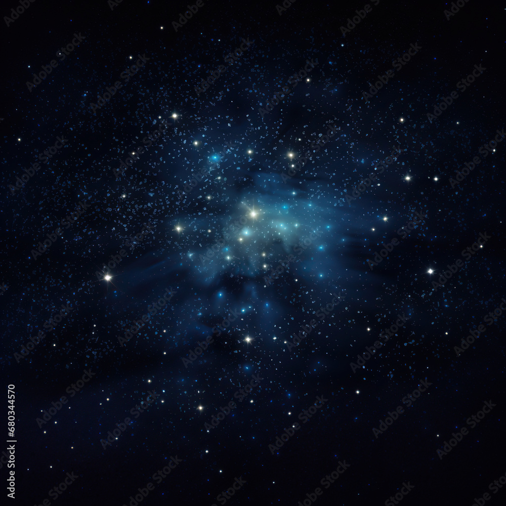 Naklejka premium night sky