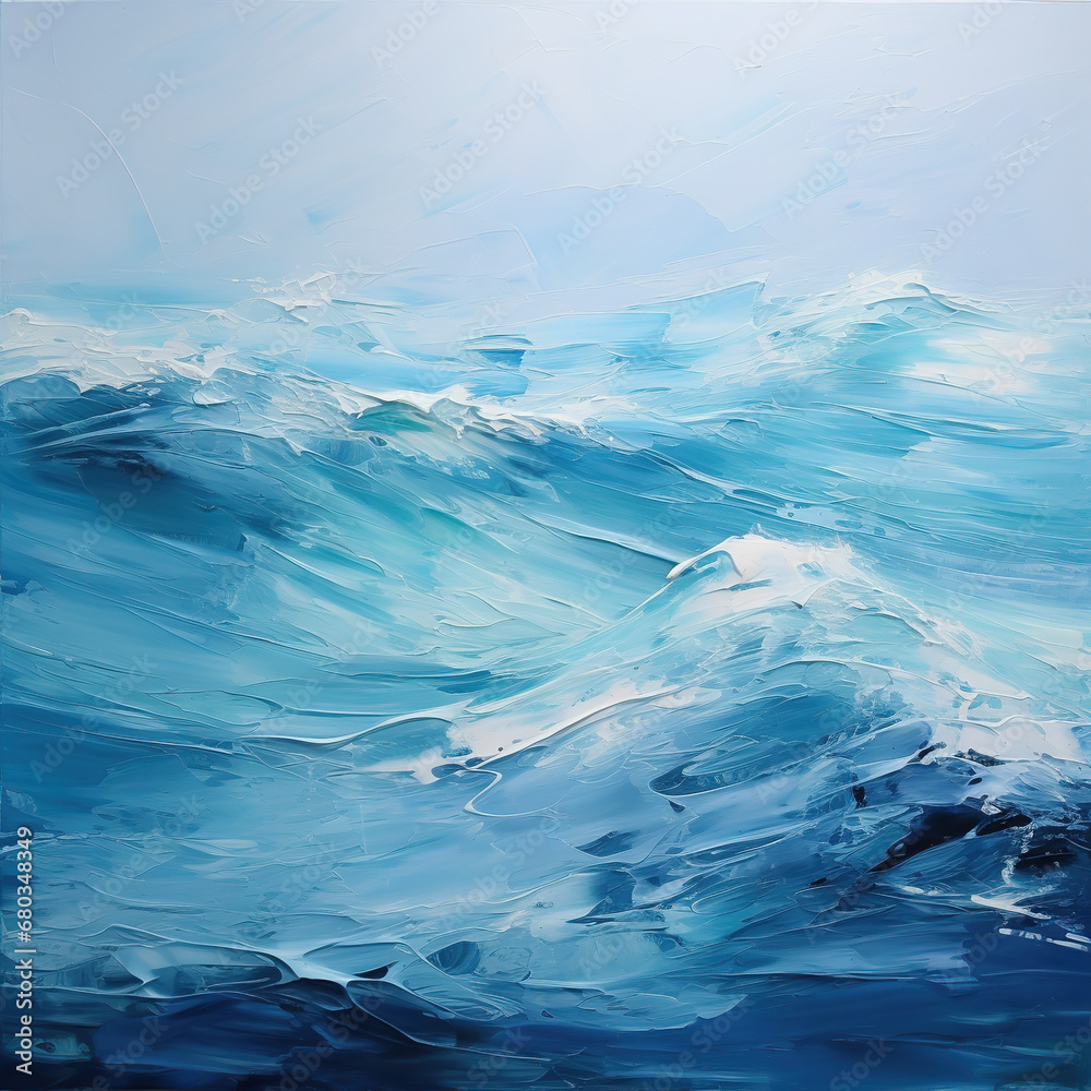 Fototapeta premium windless wave