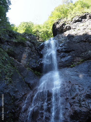 Asao Falls and its surroundings