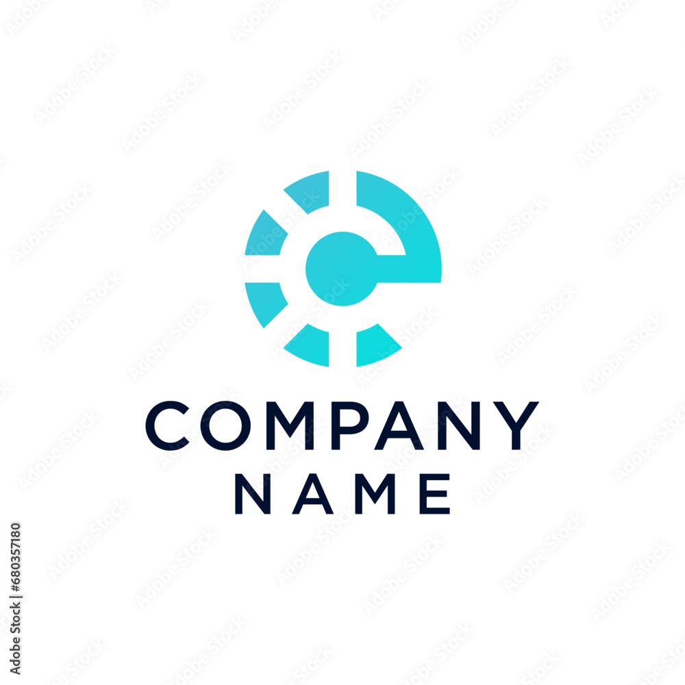 E initial Technology Logo designs template E initial Technology Logo designs template