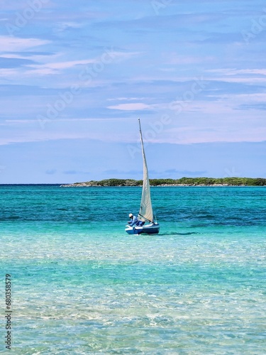 sailing on the sea