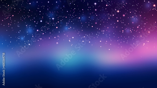 Starry sky abstract poster web page PPT background  digital technology background