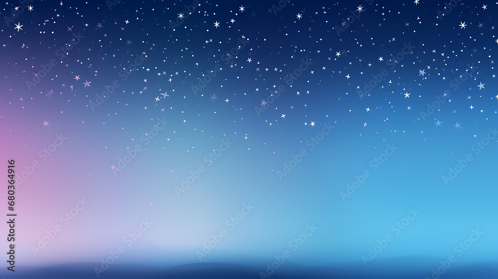 Obraz premium Starry sky abstract poster web page PPT background, digital technology background