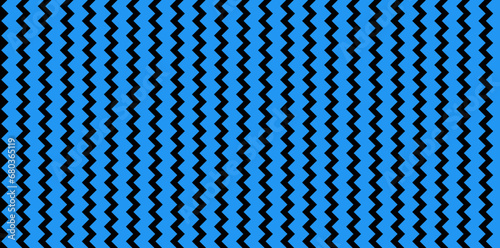 blue zig zag seamless pattern texture and background 