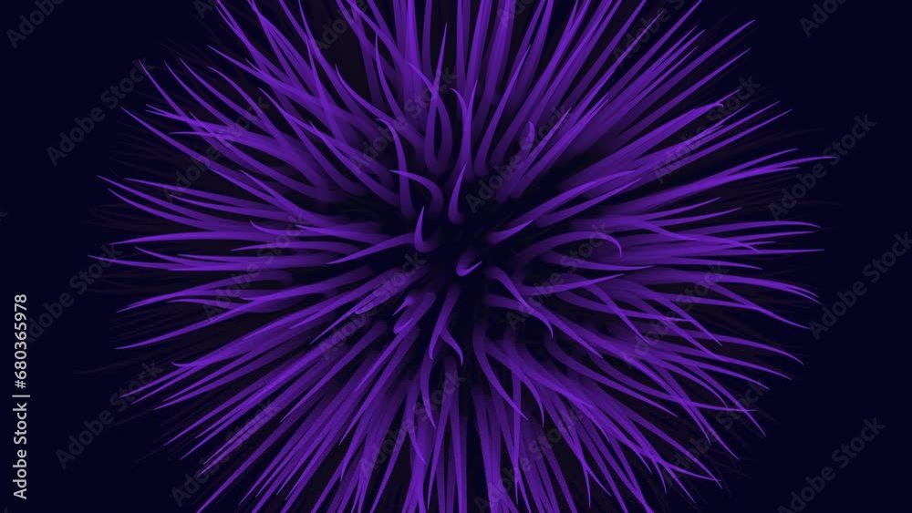 A vibrant purple flower with delicately long petals, showcasing an artistic digital illustration or graphic design A vibrant purple flower with delicately long petals, showcasing an artistic digital illustration or graphic design