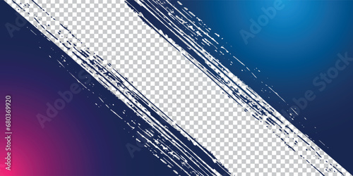 Abstract speed lines style blue color halftone banner design template. Vector illustration. eps 10